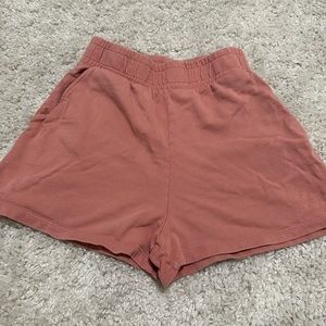 Zara sweat shorts
